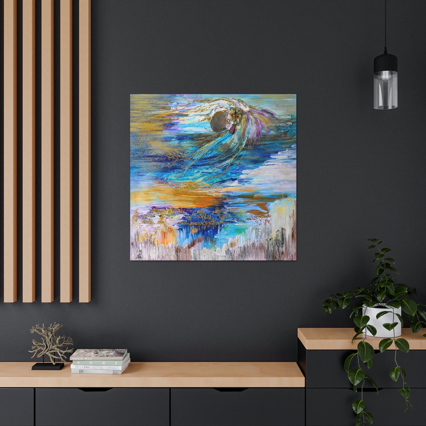 Angel Of Sante Fe Standard Canvas