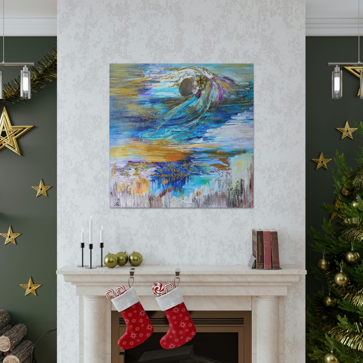 Angel Of Sante Fe Standard Canvas