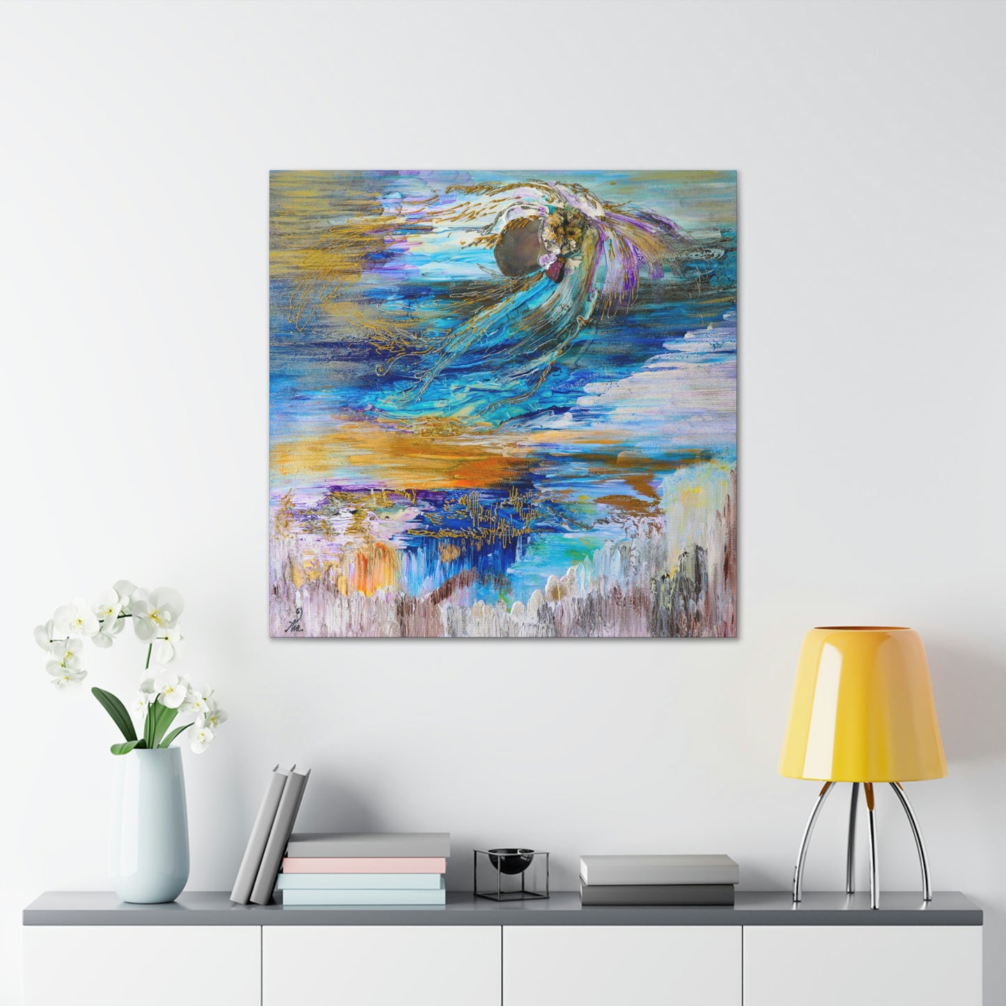 Angel Of Sante Fe Standard Canvas