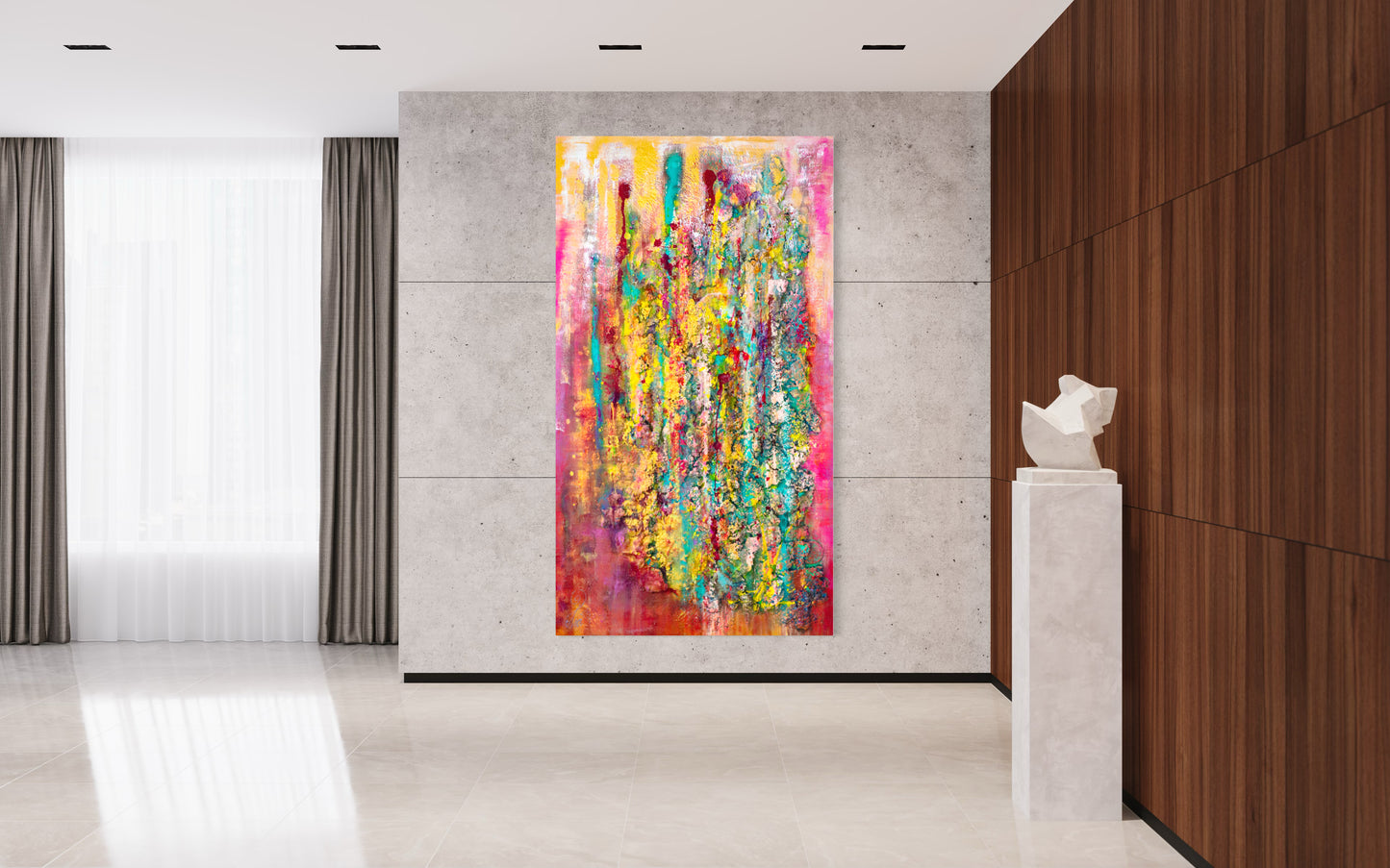 Crystal Cave Original Painting