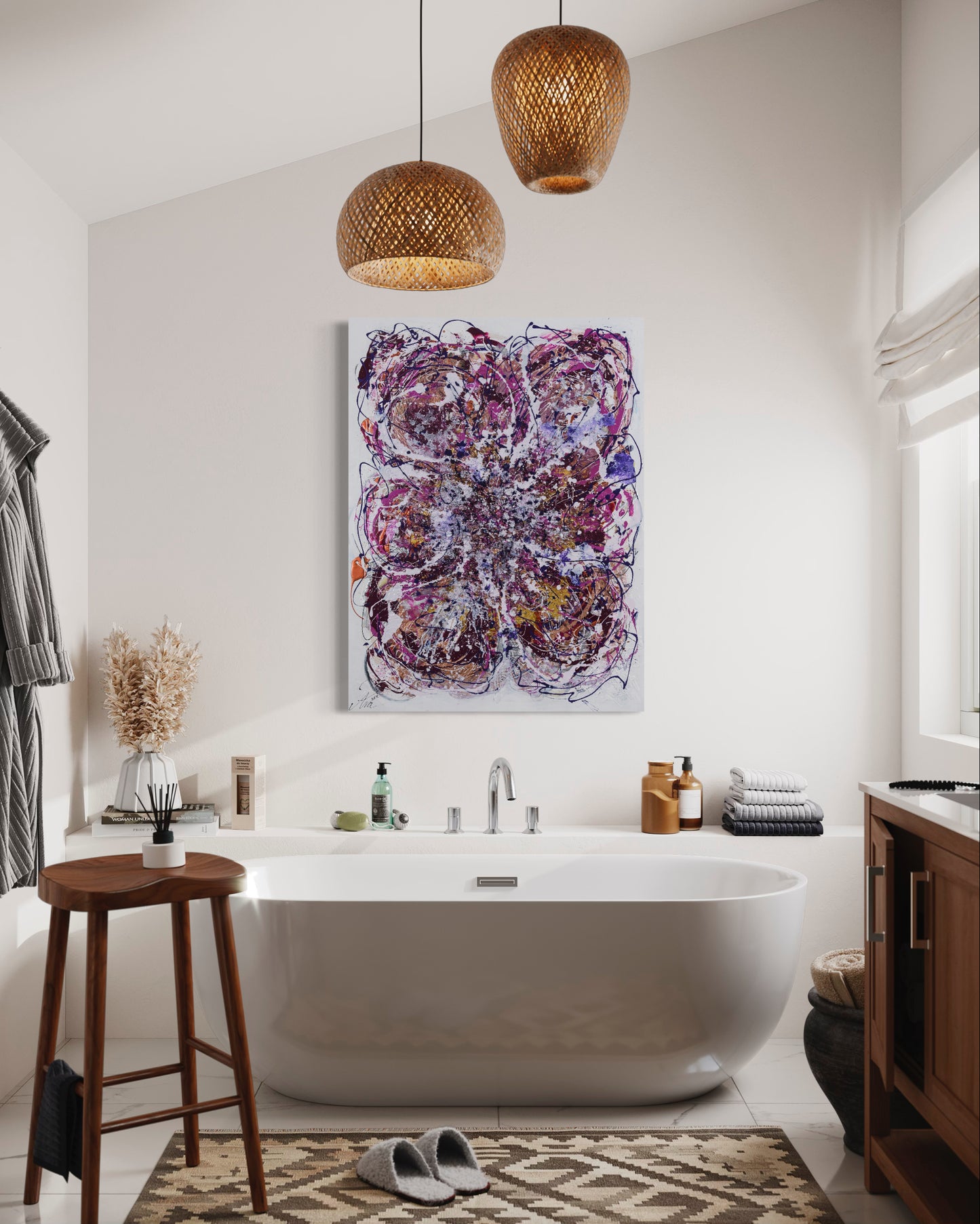 Blossoming Love Original Painting