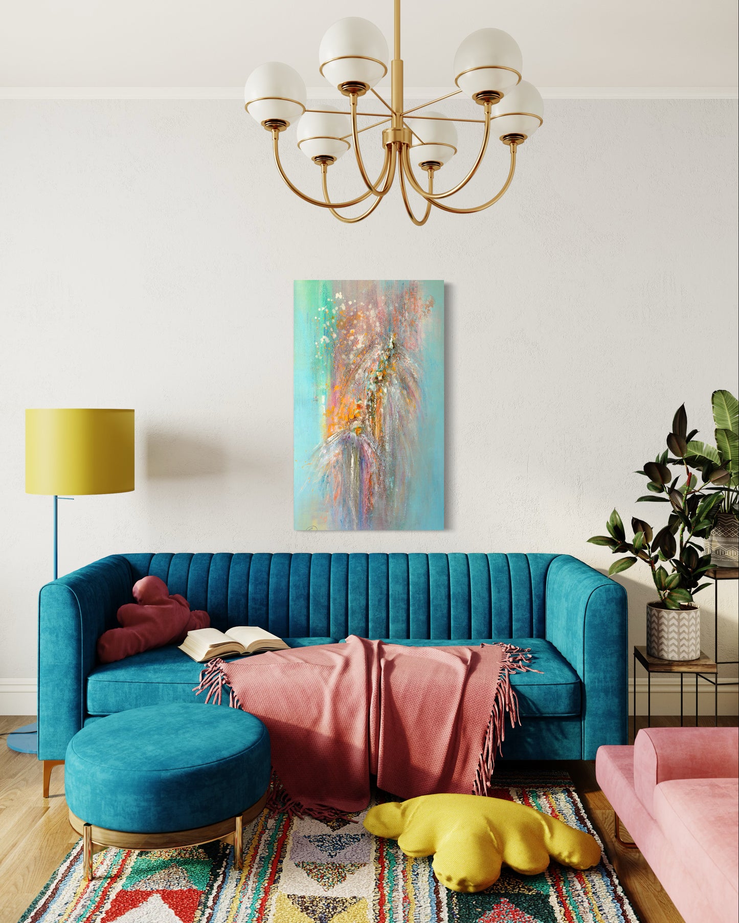 Legions Of Light Original Painting