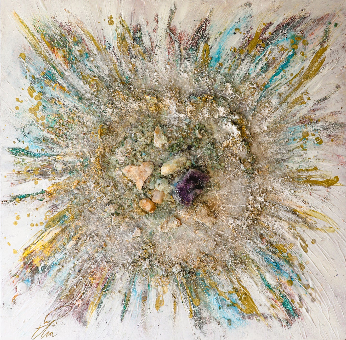 Enlightened Heart Original Painting